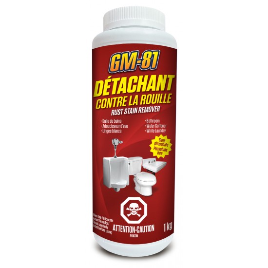 GM-81 - Détachant antirouile - 1kg